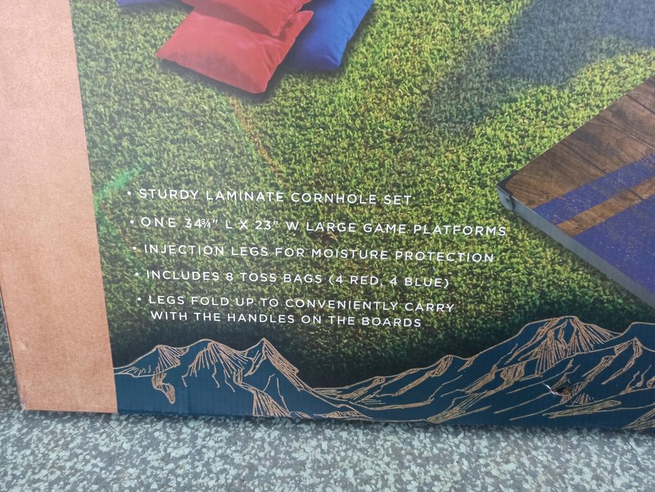 Set de joc Cornhole. (NOU)
