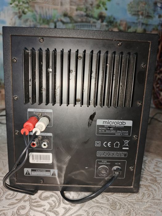 Микролаб м880 сабвуфер 2.1