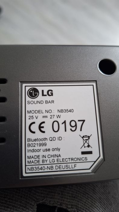 Vind soundbar LG nb3540 stare buna