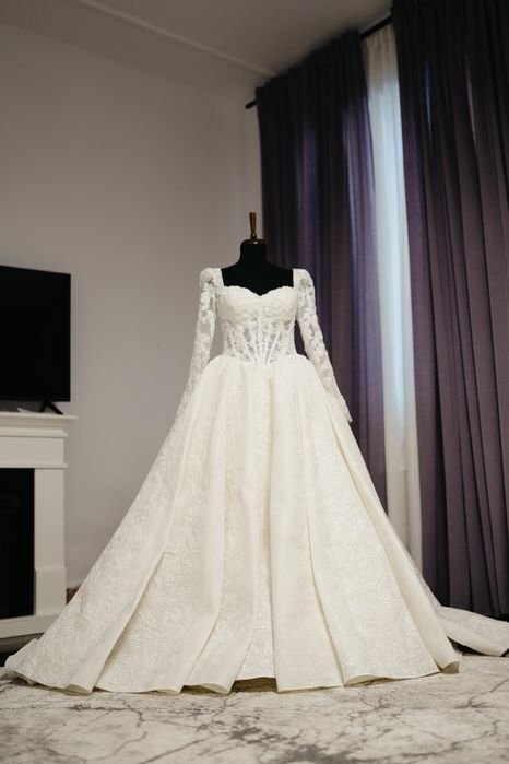 Rochie de mireasă tip prințesă
