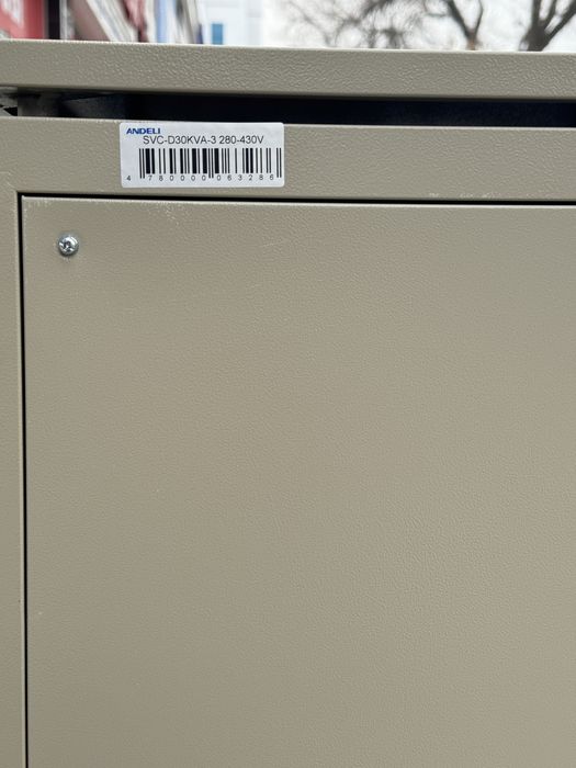 Сотилади Sotiladi/STABILIZATOR ANDELI-QR-TOZA Original SVC-30 kva 380V