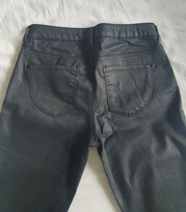 Blugi Tom Tailor Noi  - Carrie Slim Stretch Black Coated - mărimea 38