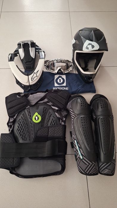 Vand echipament Downhill Freeride Enduro Alpine Stars  Sixsixone