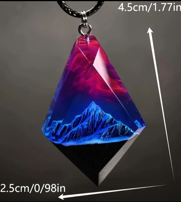 Медальони Ръчно изработени с дърво и епоксидна смола / Гердани