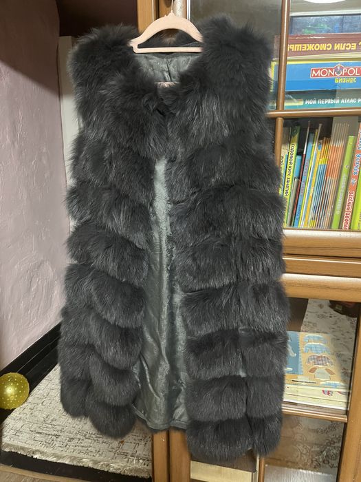 Жилетка песец натуралка