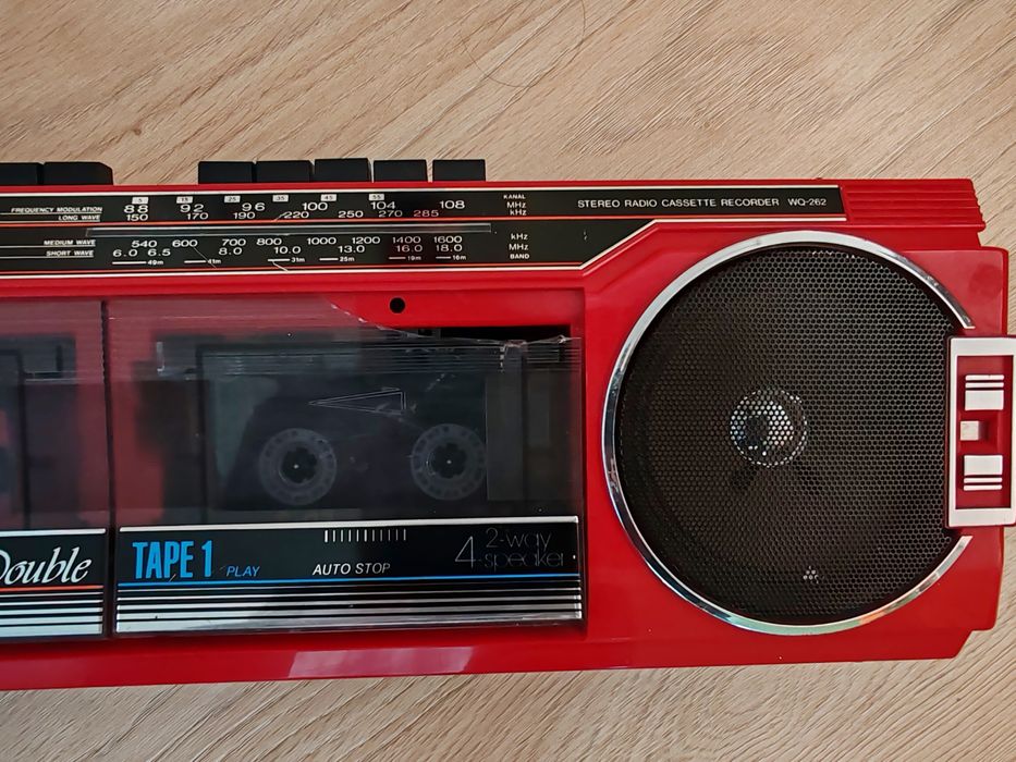 Касетофон SHARP  WQ -262H