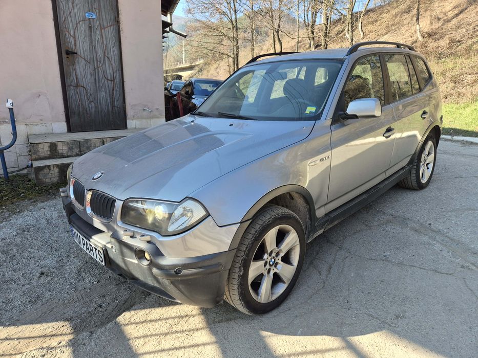 BMW X3 E83 2.0D 150кс панорама навигация ксенон ръчка НА ЧАСТИ!