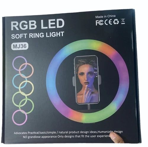 БЕПУЛ Доставка, RGB led селфи лэд кольцевая лампа MJ33/36/45