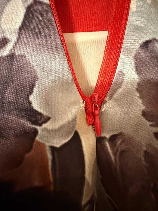 Rochie de seara superba cu imprimeu floral