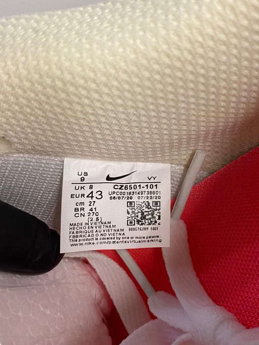 Nike dunk low Off-white lot 38