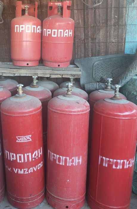 Продам заправленный газ балоны
