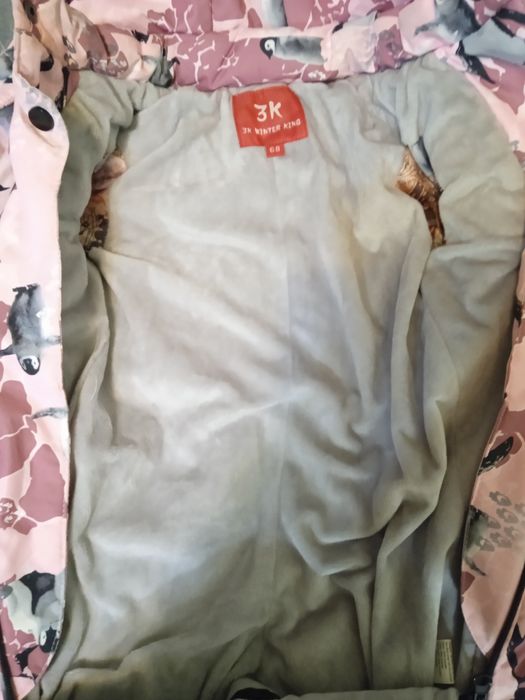 Продам зимний комбез трансформер на девочку