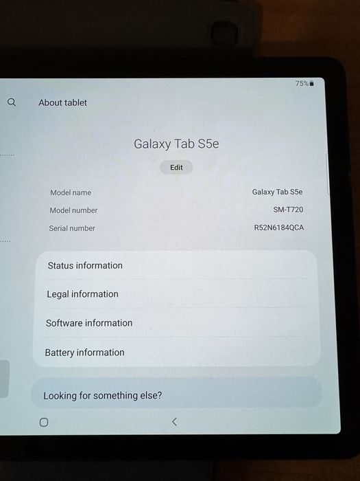 Samsung Galaxy Tab S5e (Wi-Fi)