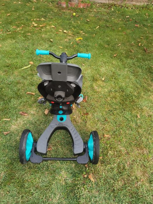 Детска триколка 4 в 1 Globber -Trike Explorer, синьо-зелена