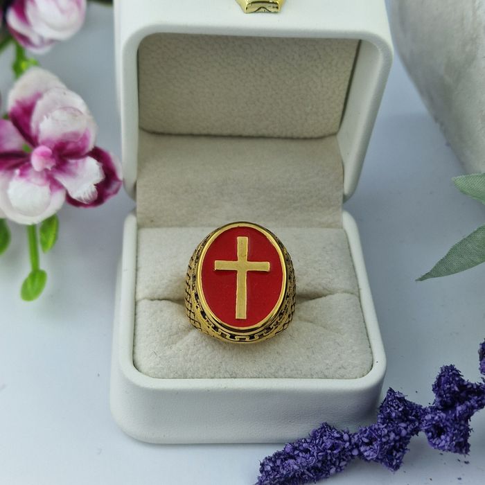 Мъжки пръстен златисти и сребристи