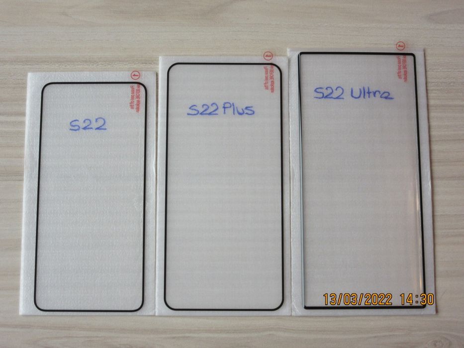 Samsung Galaxy S22 Ultra / S22+ / S21+ /5D Full Glue Стъклен протектор