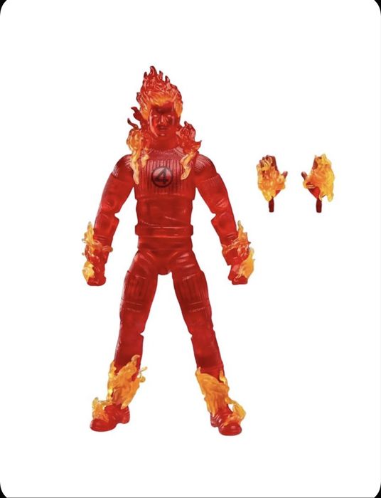 Marvel legends human torch/фигурка от хасбро факел