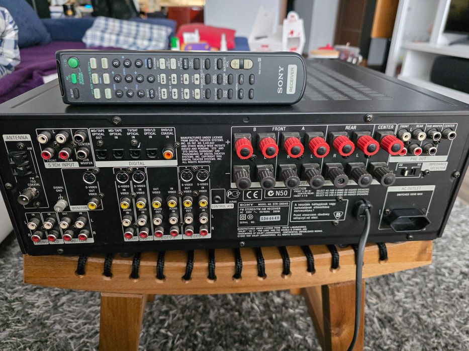 Receiver Sony STR-DB 840 QS