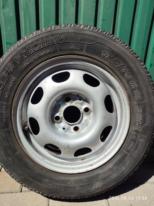 Диски с резиной 175/70 R13 от Golf 3