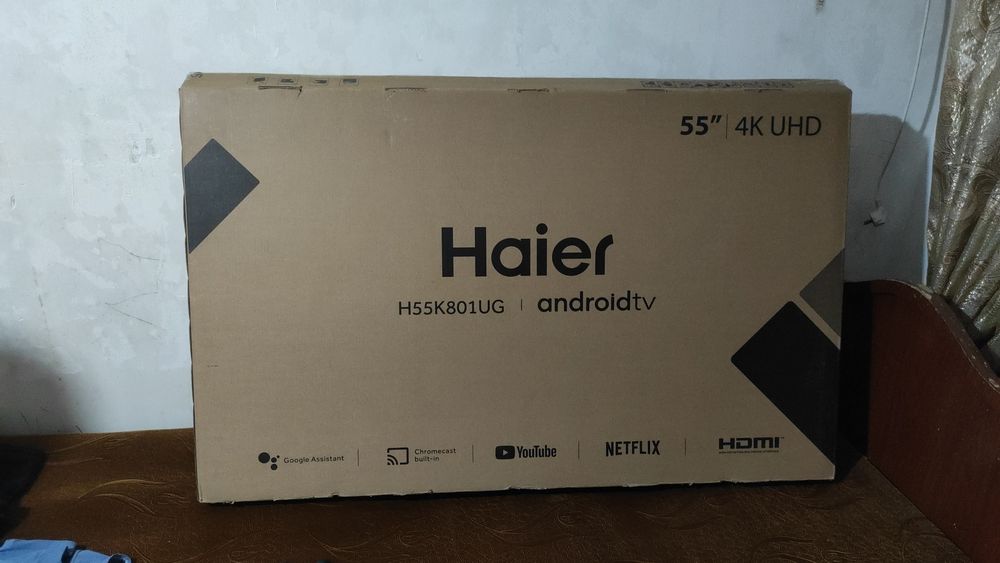 Haier telvizor android sotiladi 55tali