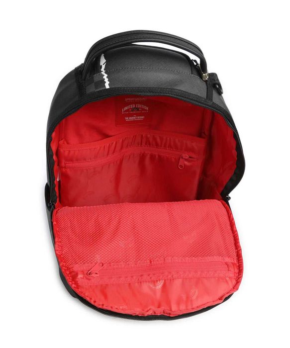 Чисто нова раница Sprayground Center Rip Revealing Gray Check