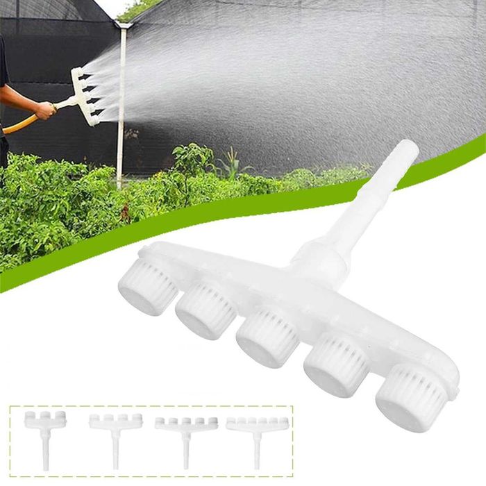 Sistem irigare cu 3/6 duze cu efect de spay. Suprafata mare gazon Nou