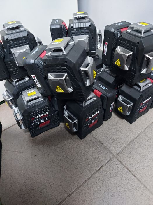 Nivela laser 3x360 parkside 20V