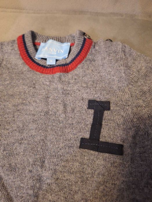 Бебешки пуловер LANVIN