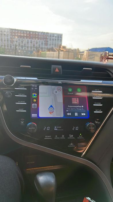 Carplay на Камри 70