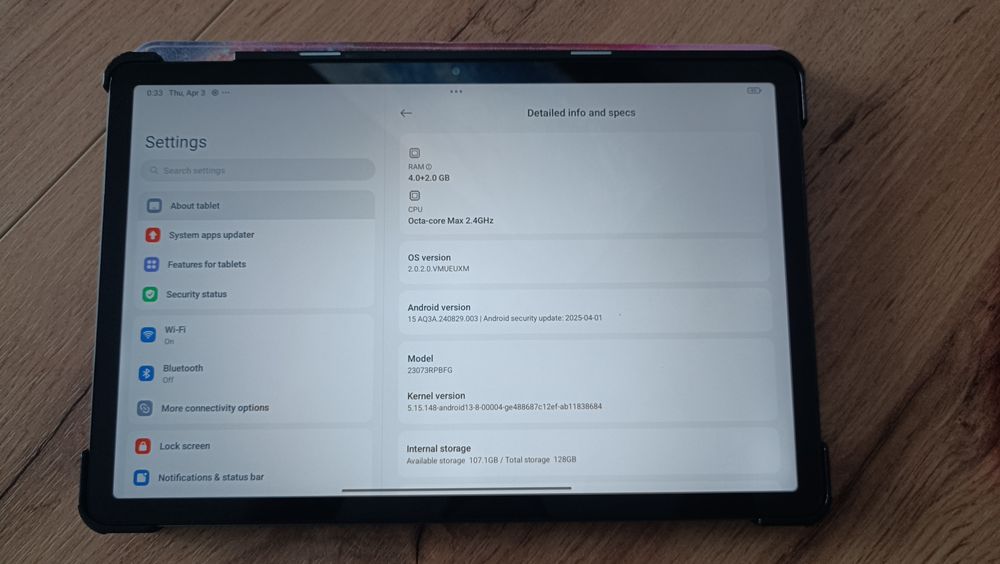 Таблет Redmi Pad SE 11 4+2GB RAM, 128 GB, Octa-core 2.4  GHz