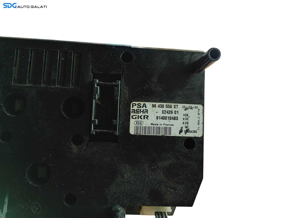 Panou Comanda AC Aer Conditionat Clima Climatronic Peugeot 206 1998 - 2012 Cod 96430550 96430550XT [L6117]