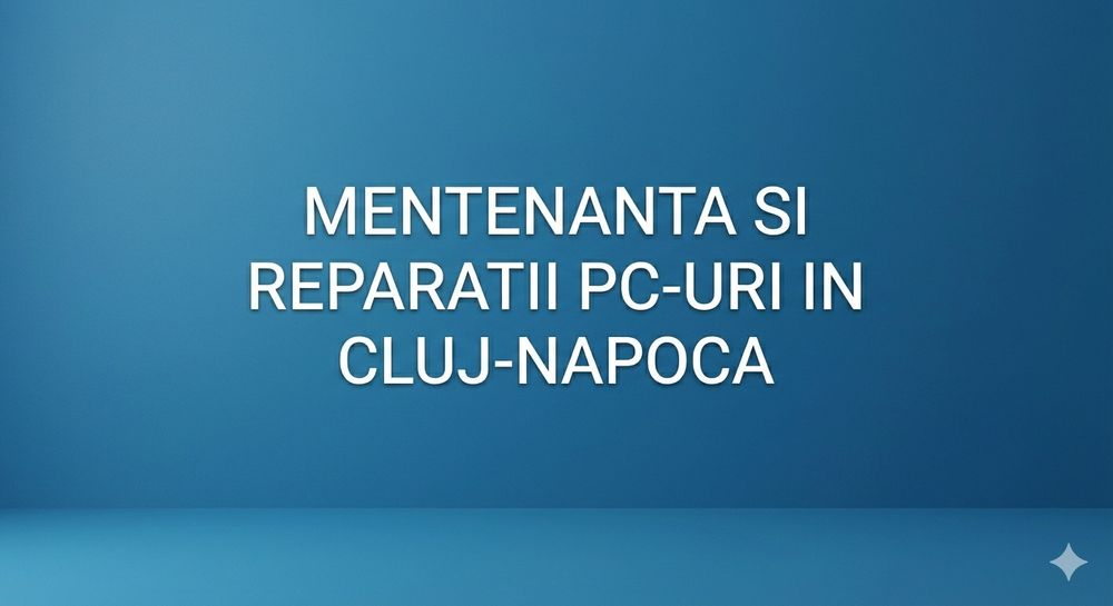 Mentenanta / Reparatii Calculatoare in Cluj-Napoca