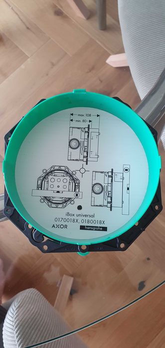 Corp incastrat Hansgrohe IBox universal pentru baterii incastrate