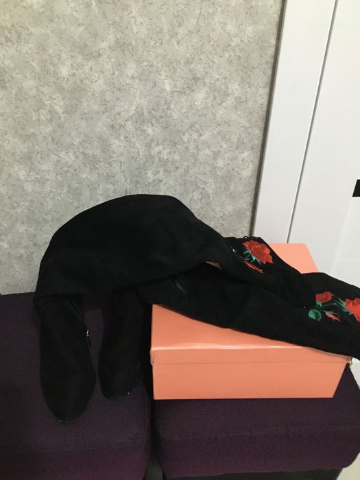 Сапоги ботфорты