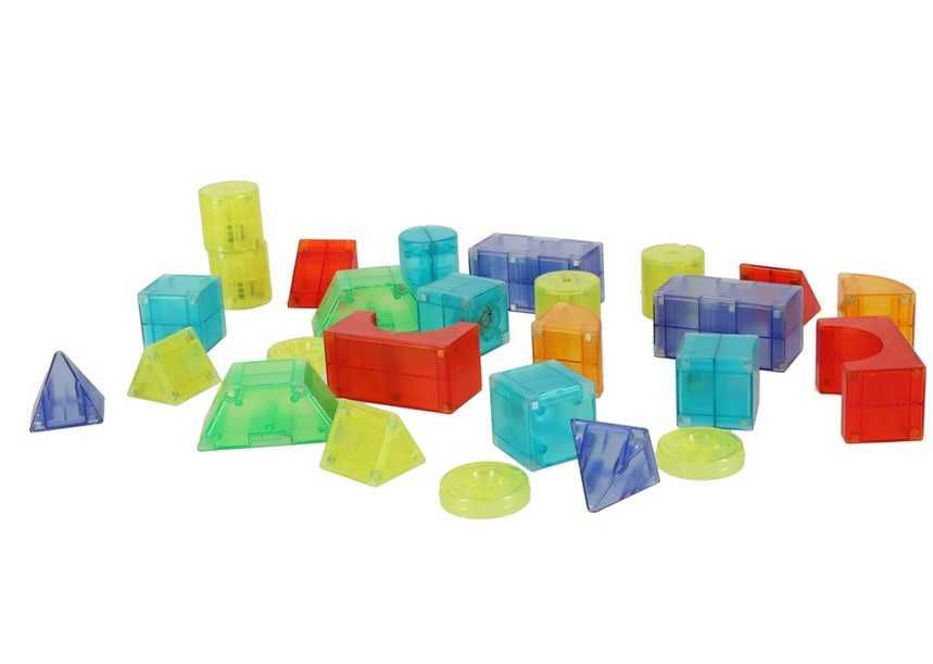 Магнитен LED Конструктор 32 елемента