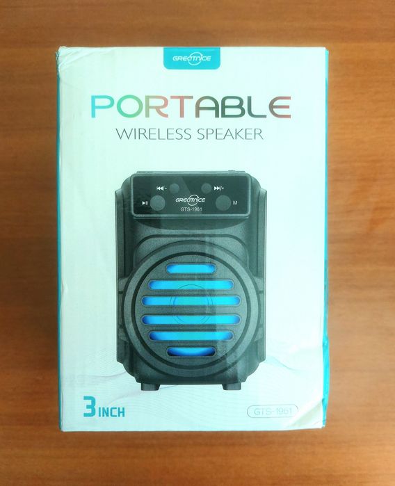 Продам блютуз колонку rgb