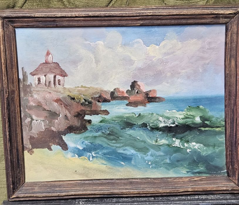 Морски пейзаж две Картини около 1960г.