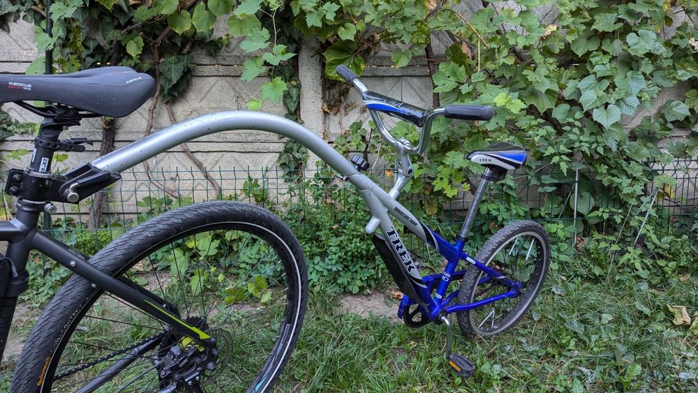 Vand remorca bicicleta (tandem)pentru copii