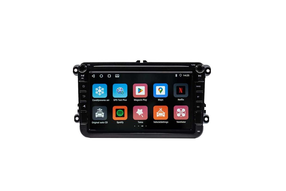 Navigatie VW Skoda Seat Android 14 , Apple Carplay , Android Auto + Camera Marsarier