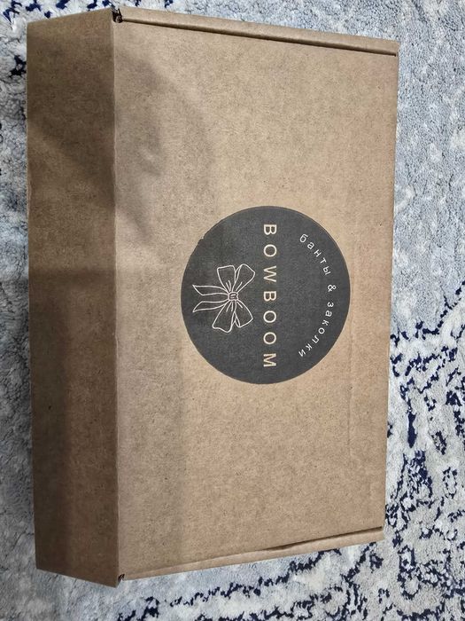 Бант заколка для волос