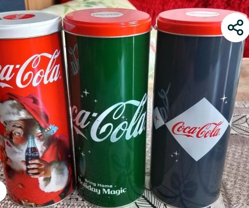 Колекция на Кока Кола Камиончета 2 вида и Три вида Кутий