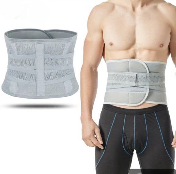 Бандаж/пояс поддерживающий с ребрами жёсткости, корсет, унисекс Алматы