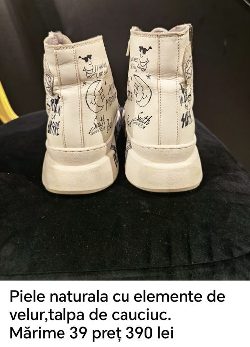 Ghete dama piele naturala
