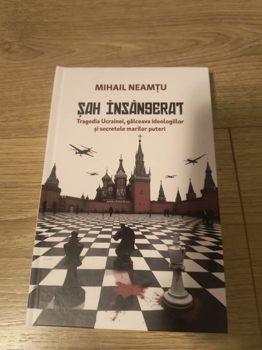 Vând carte Șah Însângerat,scrisă de Mihail Neamțu,la preț bun!