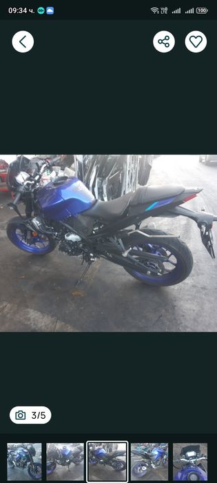 Ямаха МТ 125,03,07,09(Yamaha MT 03-660куб,03-2020г,09 Tracer)на части