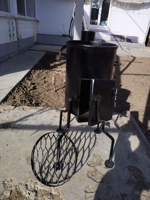 Печь для казана,