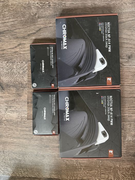 Охладител Noctua  chrome max NF A14 PWM