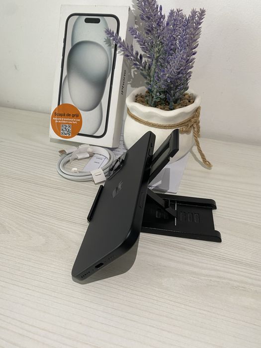 Iphone 15 Black 128Gb - Stare Excelenta !!