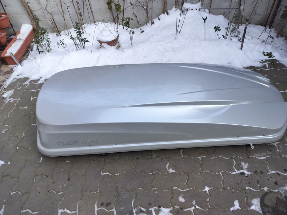 Cutie portbagaj  ca și nouă