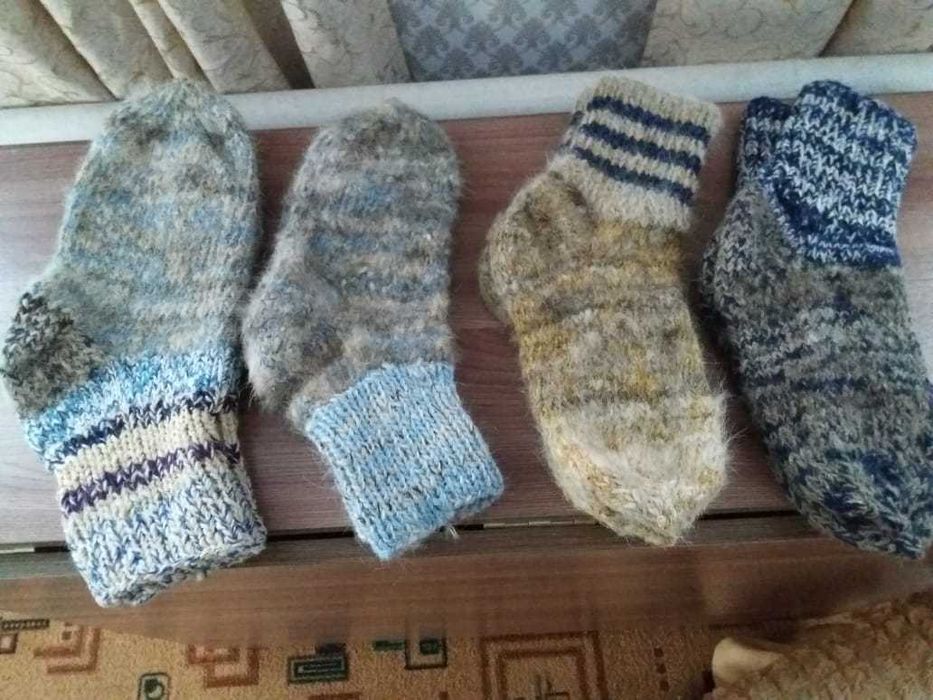 Носки вязаные носки